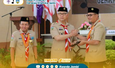 Kamabicab Kota Jambi Buka Kegiatan Musyawarah Cabang Gerakan Pramuka Kota Jambi