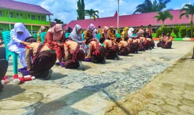 Ka.Kwarda Gerakan Pramuka Jambi Hadiri Pengukuhan Pramuka Garuda Golongan Penggalang di Kwarcab Merangin