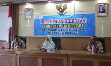 Dinas Kesehatan Kabupaten Tebo Adakan Orientasi Saka Bakti Husada Cabang Tebo