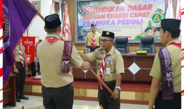 Satuan Reaksi Cepat Pramuka Peduli Wajib Peduli Lingkungan