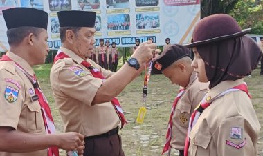 Ka Kwarda Jambi Buka Temu Lomba Pasukan Penggalang VIII Tingkat Kwartir Daerah Jambi Tahun 2024
