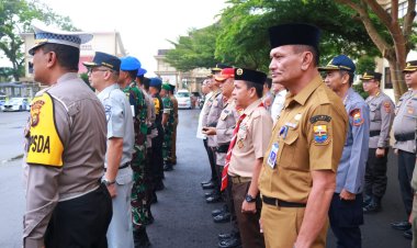 Ka. Kwarda Hadiri Apel Gelar Pasukan Operasi Keselamatan Siginjai 2024