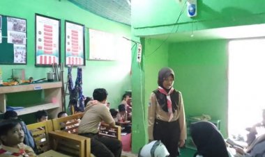Nah, Dua Gudep ini kolaborasi  Peringati Hari Pramuka ke-63 Tahun 2024; Diam Diam Punya Opsi  Membentuk Karakter Disiplin siswa  Melalui Pembiasaan Kepramukaan