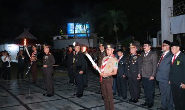 Kwarda Jambi Libatkan 30 Pramuka Penegak pada Apel Kehormatan dan Malam Renungan Suci HUT RI ke-79 Tahun 2024