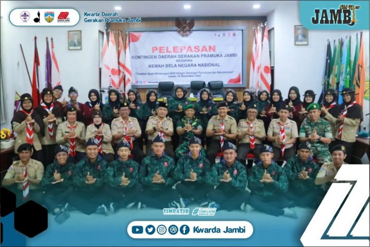 *Resmi dilepas, Konda Jambi Siap Sukseskan Kemah Bela Negara Tingkat Nasional 2022