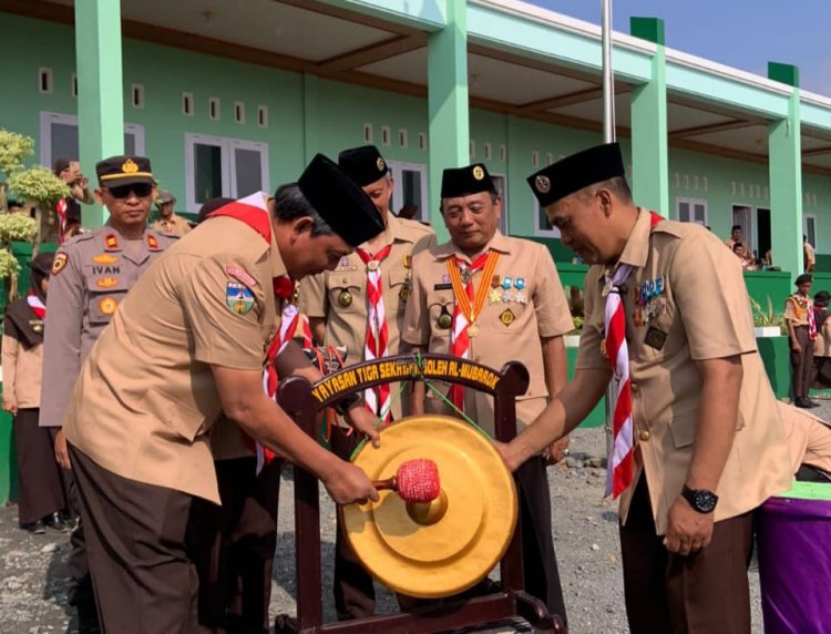 Waka Mabicab Gerakan Pramuka Tanjung Jabung Barat Buka Kegiatan Raimuna Cabang Tahun 2023