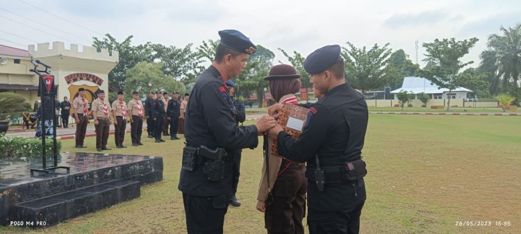 Peserta LT V Kwartir Daerah Gerakan Pramuka  Jambi Siap Ditempah