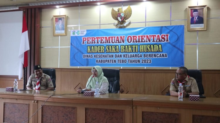 Dinas Kesehatan Kabupaten Tebo Adakan Orientasi Saka Bakti Husada Cabang Tebo