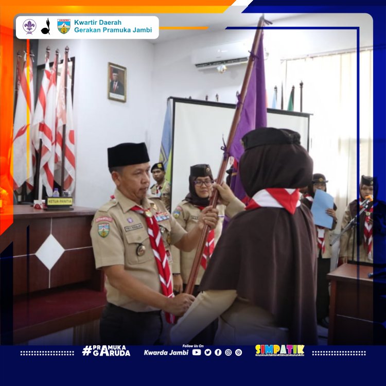 Diklat Keprotokolan Kwarda Jambi Tahun 2023 Resmi Ditutup.