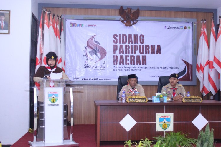 Ka. Kwarda Jambi Resmi Buka Sidparda Jambi Tahun 2024