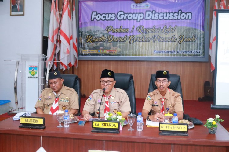 Forum Group Discussion (FGD) Pembahasan 7 Panduan Kwarda Jambi Tahun 2024 