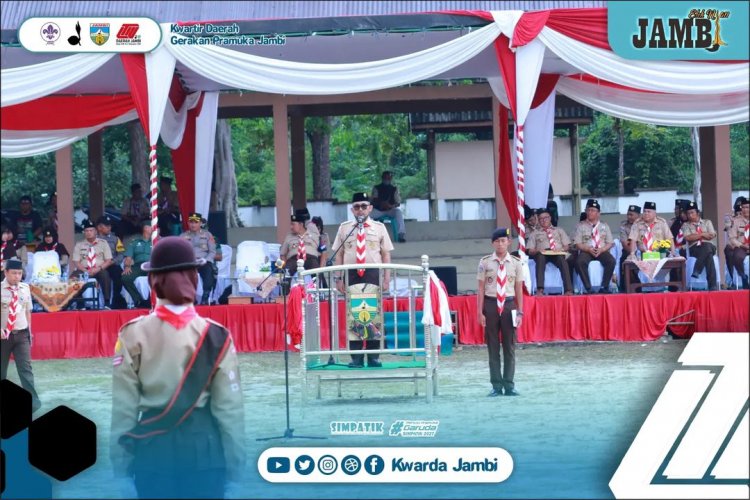 Lomba Tingkat (LT) IV Kwarda Jambi Tahun 2022 resmi di tutup.