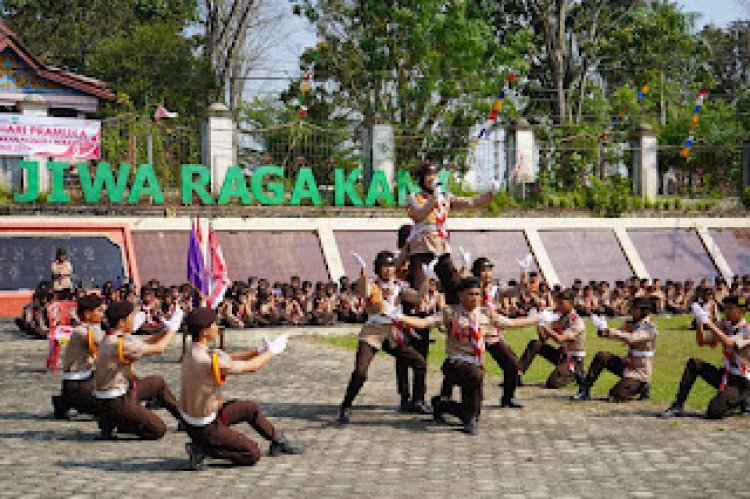 450 Pramuka Ikuti Apel Hari Pramuka ke-63 di Merangin; Kamabicab; "Hari Pramuka adalah momentum penting, untuk merefleksikan perjalanan Gerakan Pramuka