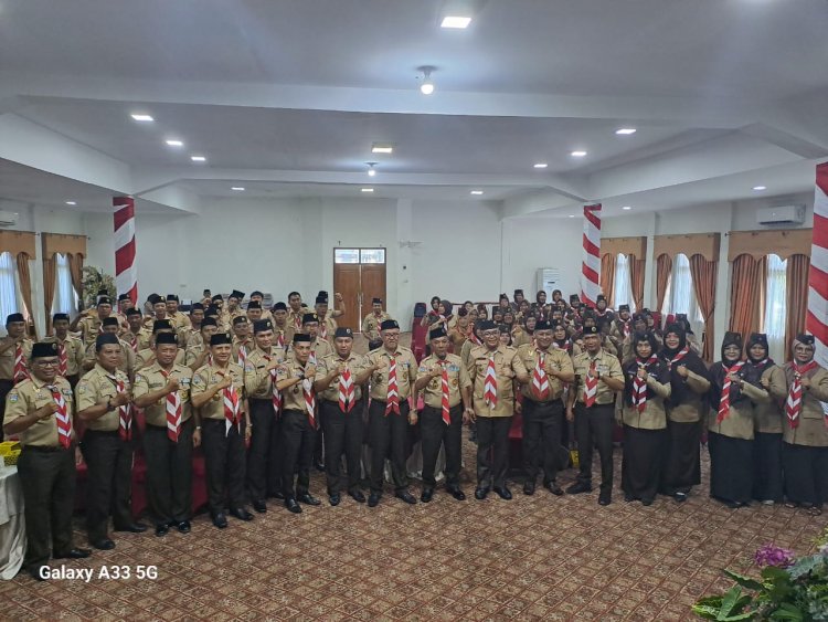 Sosialisasi Panduan Program 12 Bakti Kwarda Jambi di Merangin