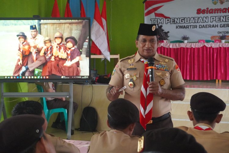 Di Tengah Kabut Asap 2026, Semangat Bela Negara Pramuka Merangin Tetap Membara
