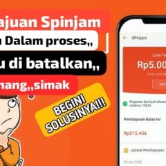 Sedang Diproses, Begini Cara Membatalkan Pinjaman SPinjam Shopee.
