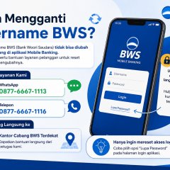 Cara Atasi Eror Di Aplikasi Bws Mobile Password kurang Kuat