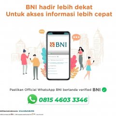FAQ Whatsapp Business BNI-Pengumuman