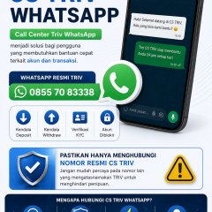 Contact Call Center Triv & WA Triv – Layanan