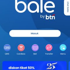 Untuk buka blokir bale by BTN mobile secara online hubungi langsung cs
