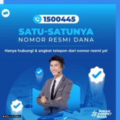 Help cs center dana melayani 24jam